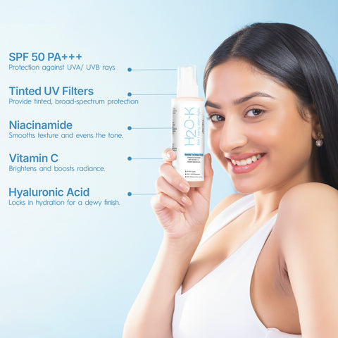 Tinted Sunscreen SPF 50 PA+++ 100ml